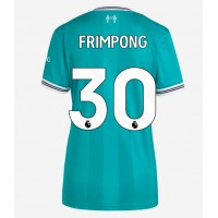 Liverpool Jeremie Frimpong #30 Tredjetrøje Dame 2025-26 Kortærmet